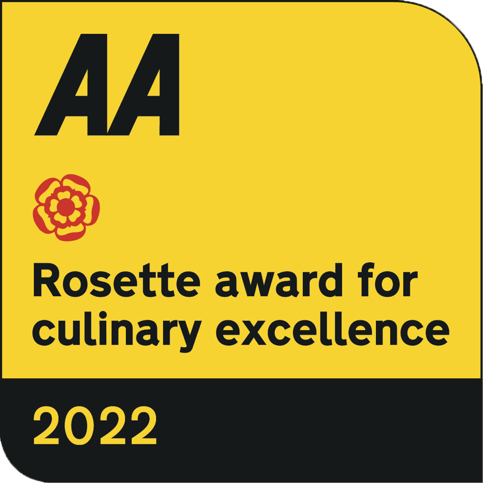AA Rosette Award for culinary Excellence 2022 Logo